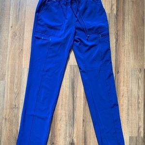 Scrubstar Yoga Scrub Pants - Electric blue excellent condition